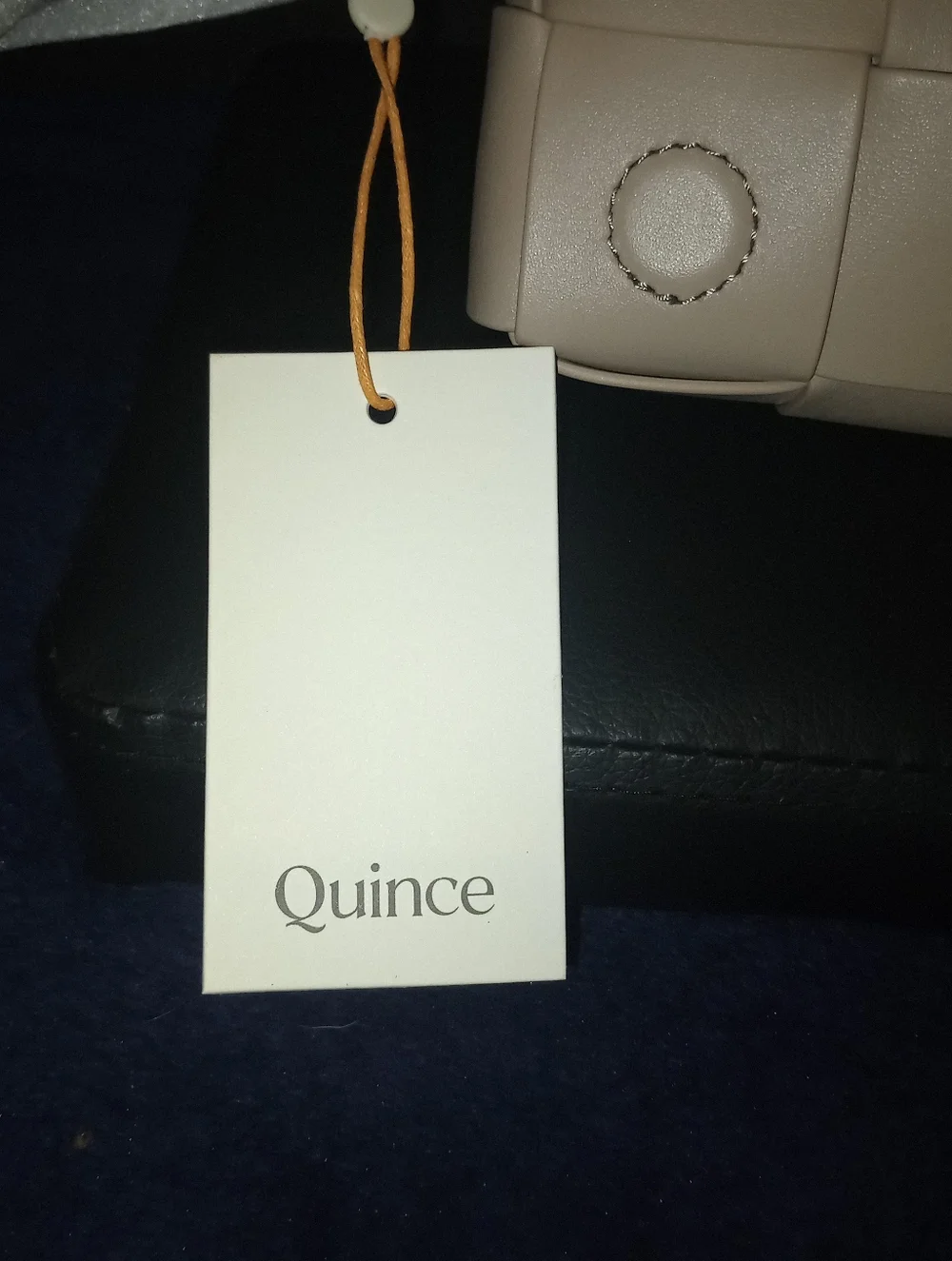 NWT Quince Italian Leather Handwoven Box Belt Bag - Picture 5 of 13